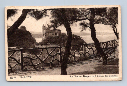 Pohlednice Francie Biarritz Chateau Basque (M30146)