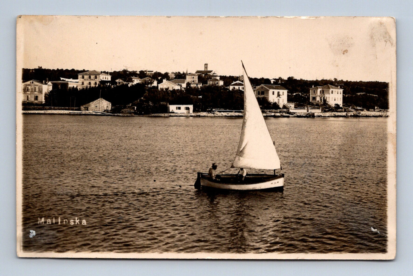 Pohlednice Chorvatsko Malinska plachetnice (M30149)