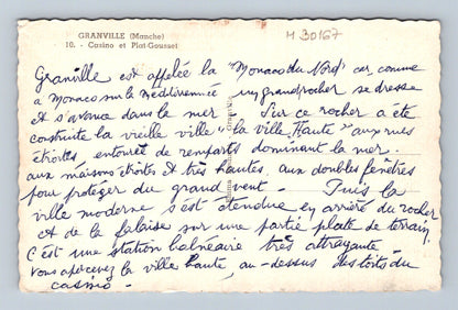 Pohlednice Francie Granville Casino a Plat-Gousset (M30167)