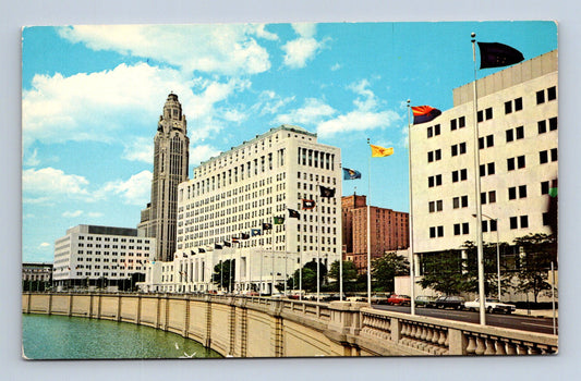 Pohlednice USA Columbus Ohio Avenue of Flags (M30173)