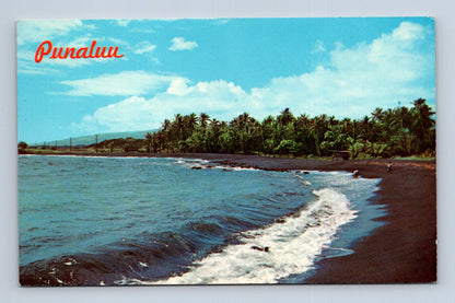 Pohlednice Hawaii Punalau Black Sand Beach (M30182)