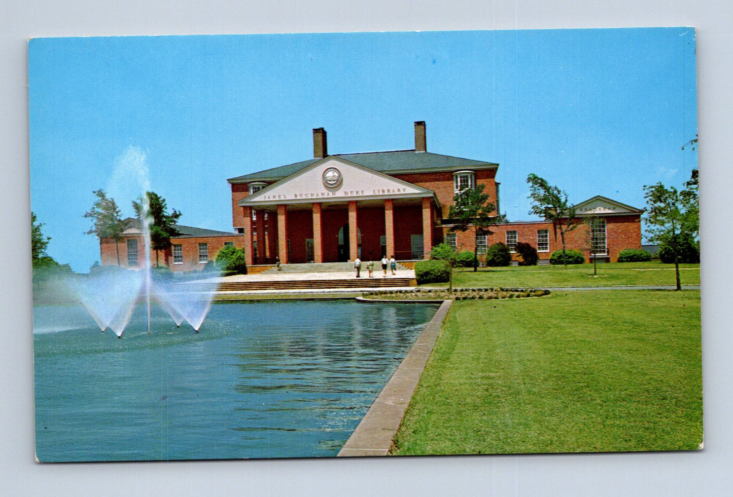 Pohlednice USA James Buchanan Duke Library Furman University (M30184)