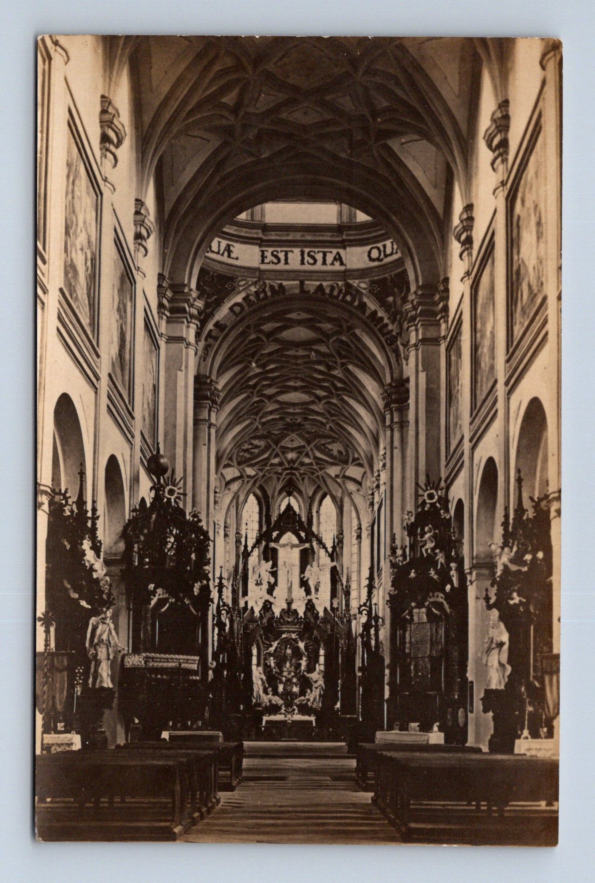 Pohlednice Kladruby zámecký kostel (M30186)