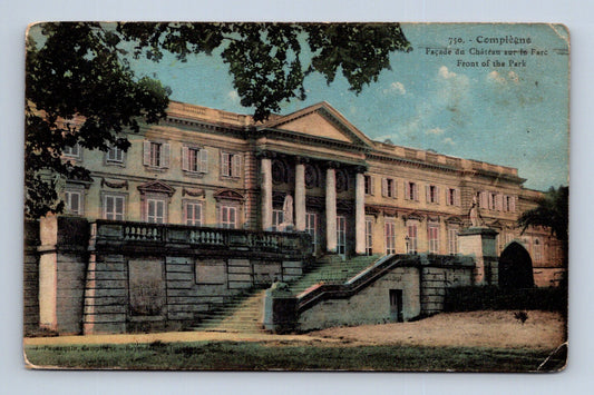 Pohlednice Francie Compiègne zámek 1930 (M30189)