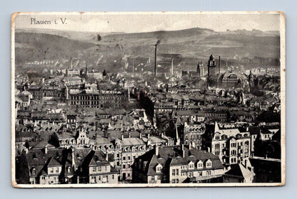 Pohlednice Německo Plauen i. V. panorama města 1940 (M30191)