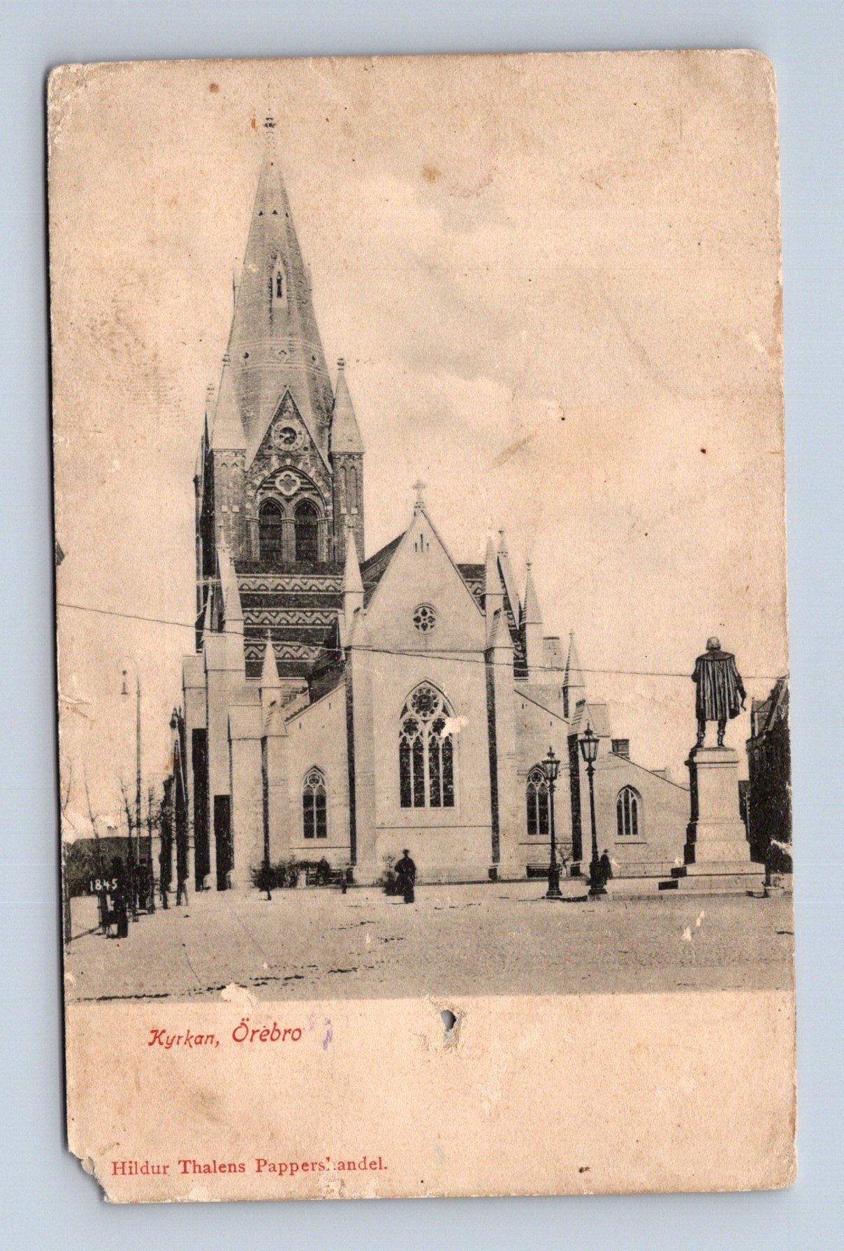Pohlednice Švédsko Örebro kostel Kyrkan (M30193)