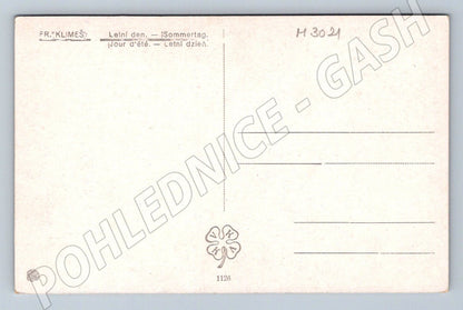 Postcard František Klimeš summer day costume (M3021)