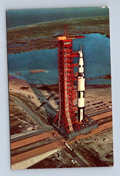 Pohlednice USA Apollo Saturn V raketa 1969 (M30219)
