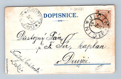 Pohlednice Jablonec nad Jizerou tělocvična 1899 (M30233)