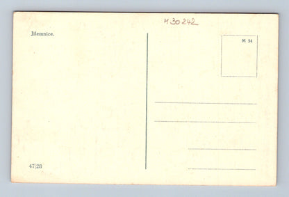 Pohlednice Jilemnice zimní ulice (M30242)