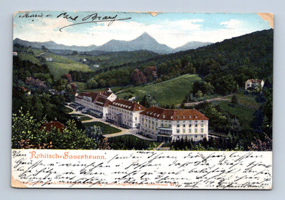 Pohlednice Rakousko Rohitsch-Sauerbrunn lázně 1904 (M30252)