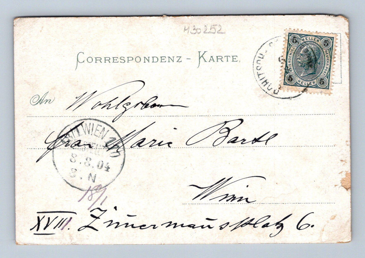 Pohlednice Rakousko Rohitsch-Sauerbrunn lázně 1904 (M30252)