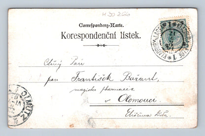 Pohlednice Praha Malostranské náměstí 1904 (M30266)