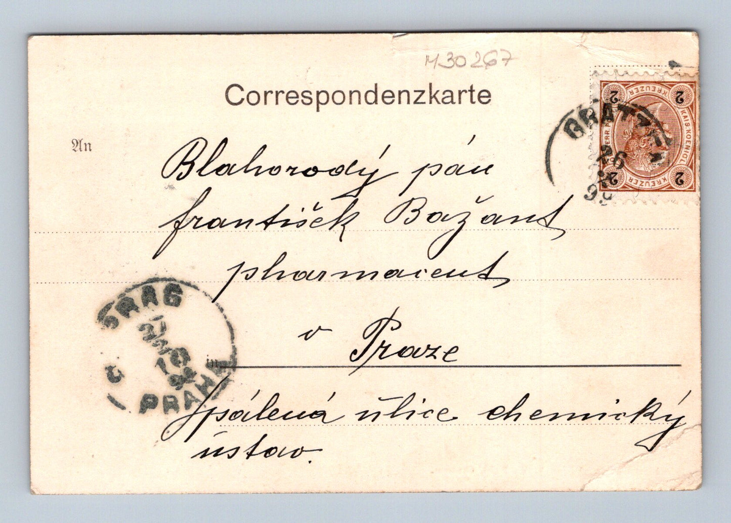 Pohlednice Nové Hrady (Gratzen) celkový pohled 1899 (M30267)