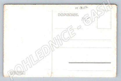 Postcard folk costumes Moravia ethnography (M3027)