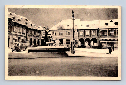 Pohlednice Jilemnice zimní náměstí (M30270)