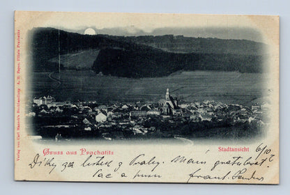 Pohlednice Prachatice Stadtanischt 1901 (M30286)