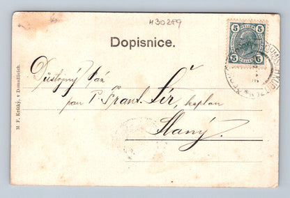 Pohlednice Čerchov Kuršova věž 1916 (M30289)