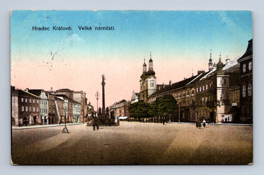 Pohlednice Hradec Králové Velké náměstí (M30291)