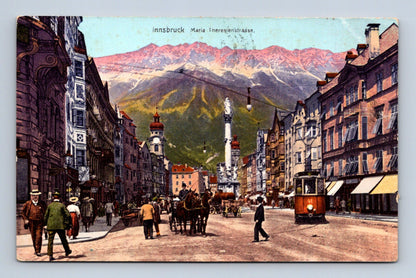 Pohlednice Rakousko Innsbruck Maria Theresienstrasse 1908 (M30292)