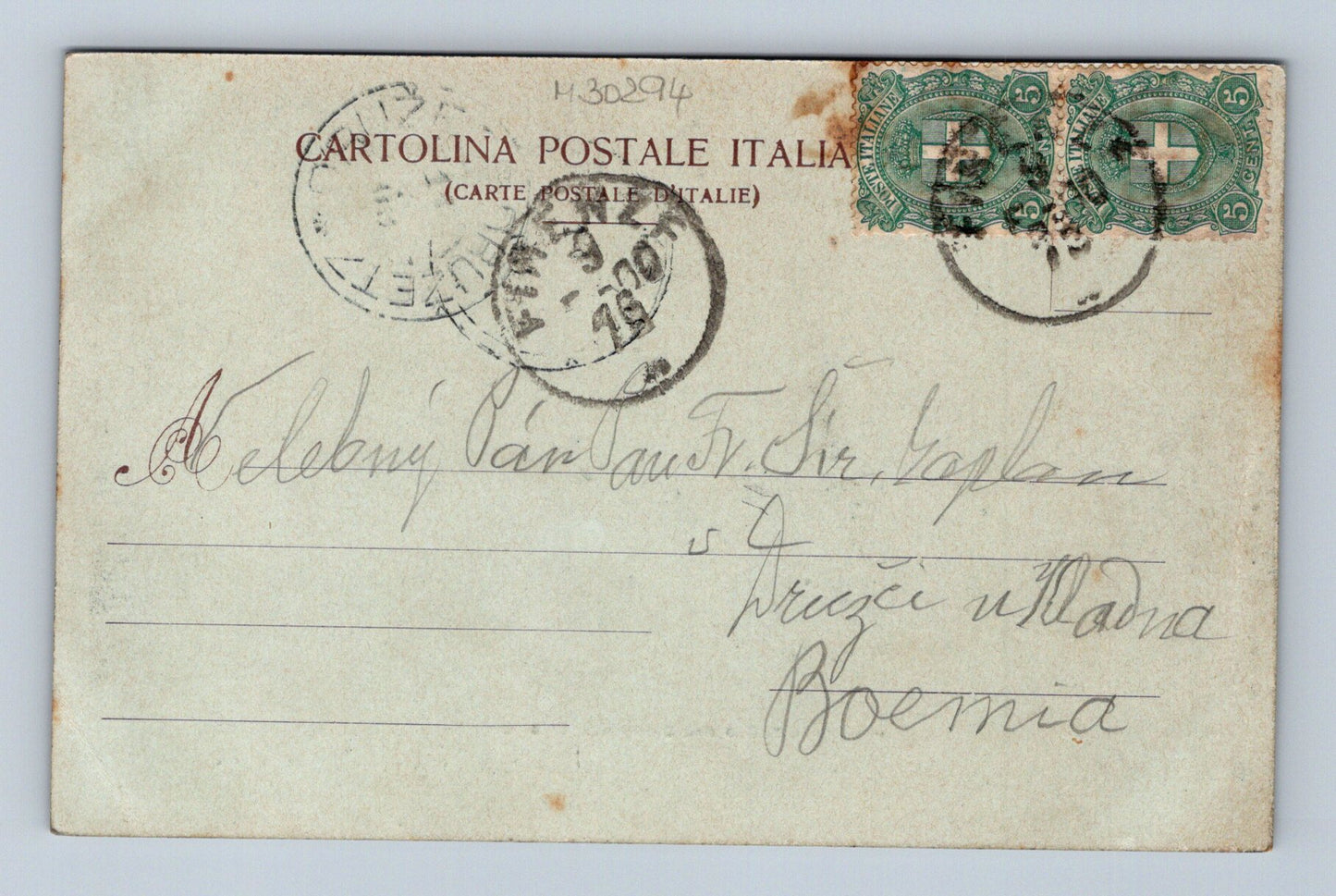 Pohlednice Itálie Firenze panorama 1920 (M30294)