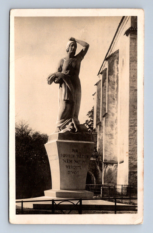 Pohlednice Blatná pomník padlým 1928 (M30301)