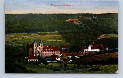 Pohlednice Ročov klášter a okolí (M30304)