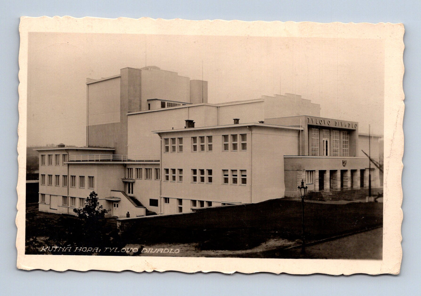 Pohlednice Kutná Hora Tylovo divadlo 1937 (M30306)