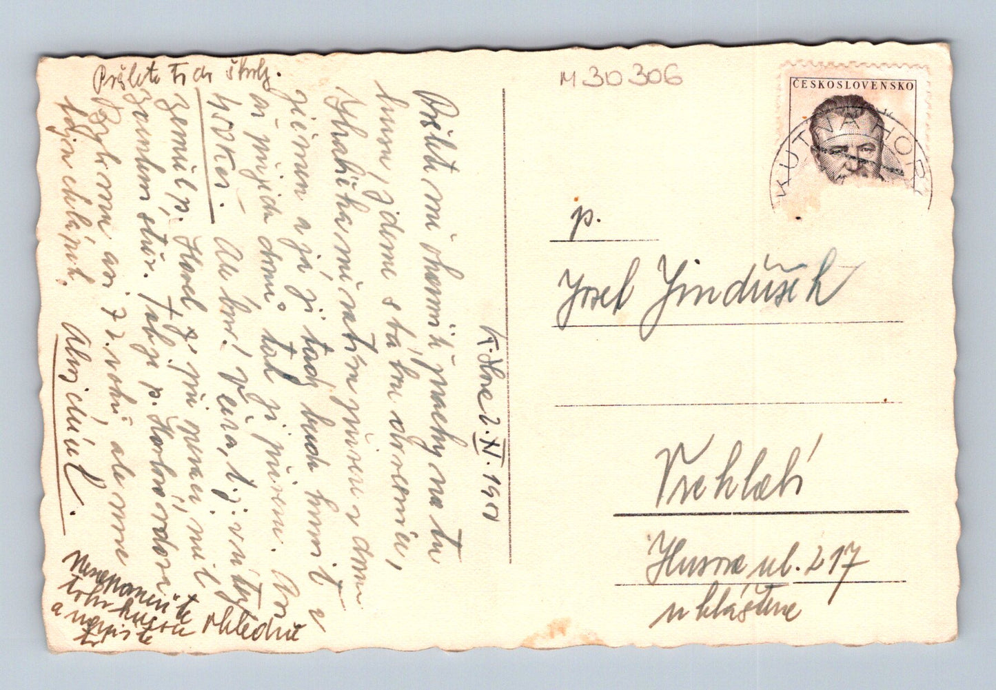 Pohlednice Kutná Hora Tylovo divadlo 1937 (M30306)