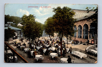 Pohlednice Jánské Lázně Kurplatz 1919 (M30308)
