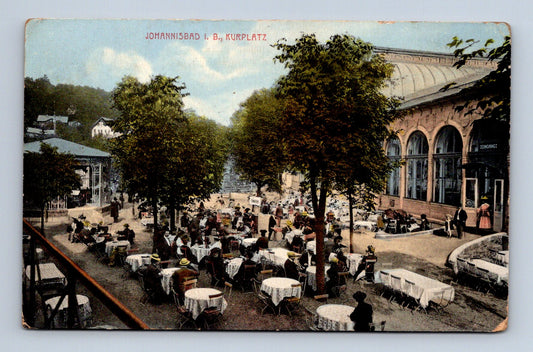 Pohlednice Jánské Lázně Kurplatz 1919 (M30308)