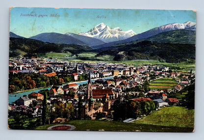 Pohlednice Rakousko Innsbruck panorama 1910 (M30321)