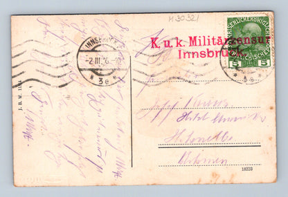 Pohlednice Rakousko Innsbruck panorama 1910 (M30321)