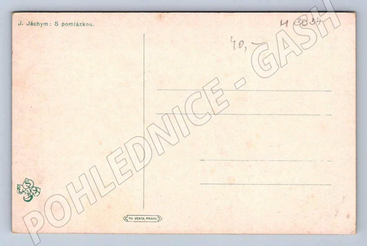 Postcard J Jáchym With a touch of ethnography (M3034)