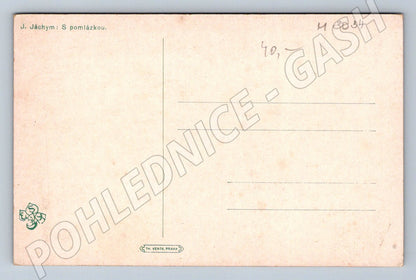 Postcard J Jáchym With a touch of ethnography (M3034)