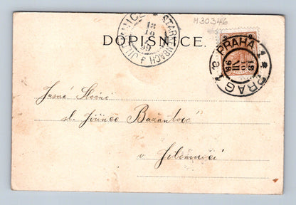 Pohlednice Praha Ferdinandova třída 1909 (M30346)