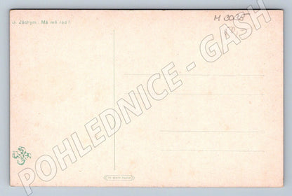 Postcard J Jáchym Loves Me Traditional Costume (M3035)