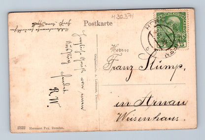Pohlednice Jánské Lázně Kurplatz Krkonoše 1905 (M30371)