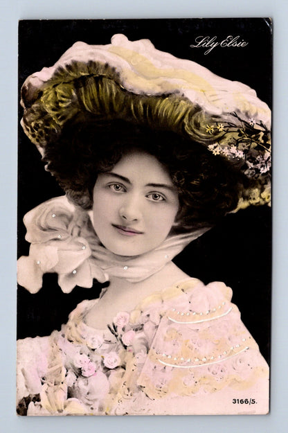 Pohlednice Lily Elsie portrét herečky 1909 (M30390)