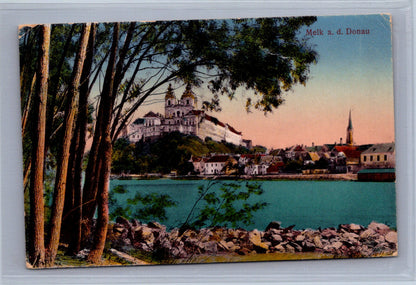 Pohlednice Rakousko Melk a. d. Donau klášter 1916 (M30409)