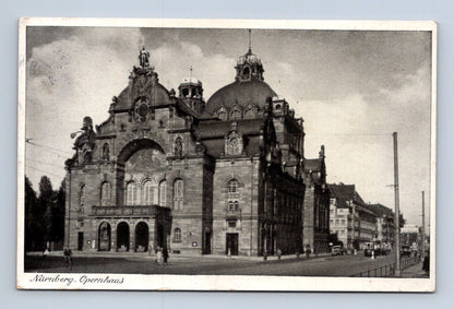 Pohlednice Německo Nürnberg Opernhaus 1940 (M30413)