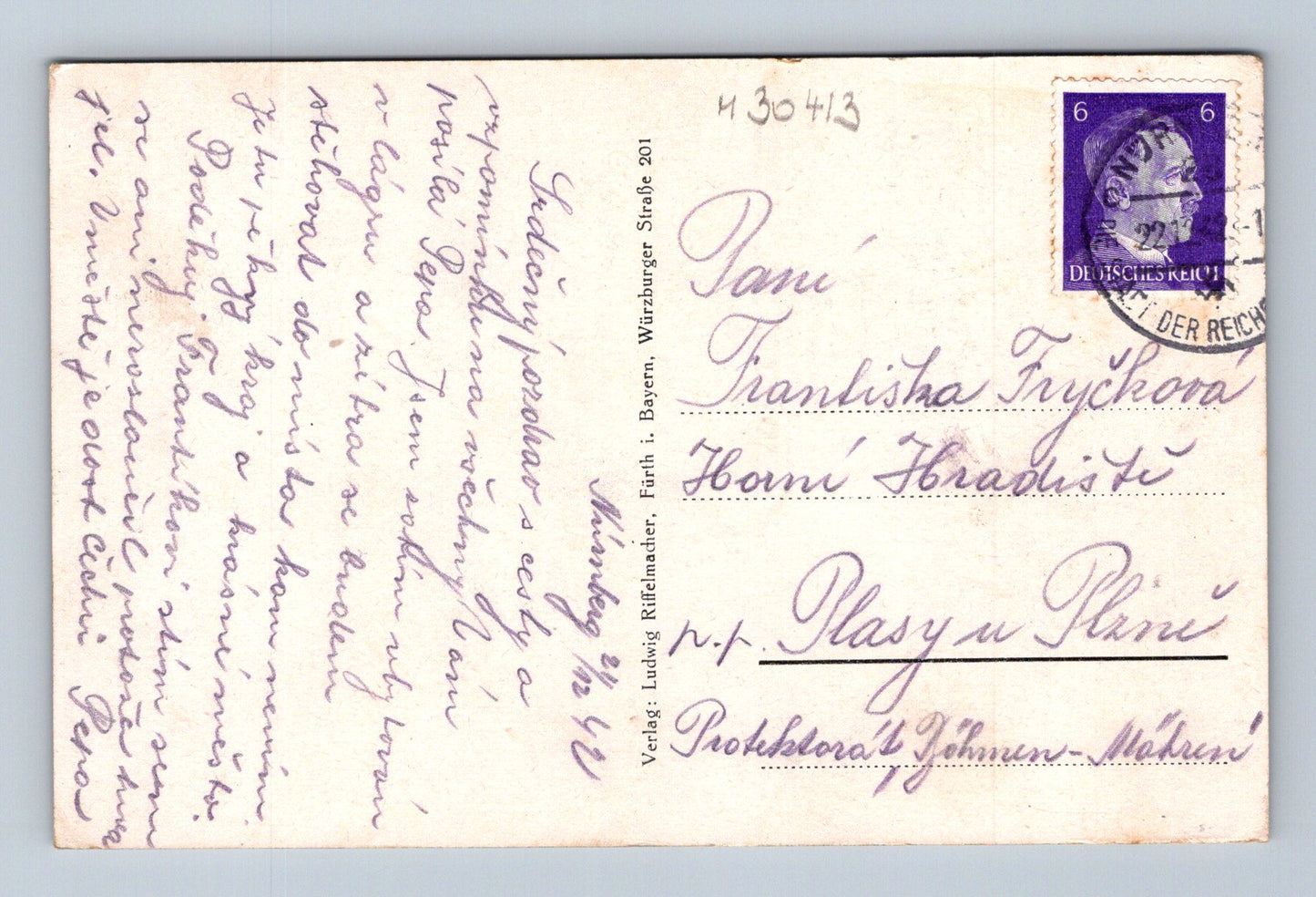 Pohlednice Německo Nürnberg Opernhaus 1940 (M30413)