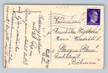 Pohlednice Německo Norimberk Frauenkirche 1944 (M30414)