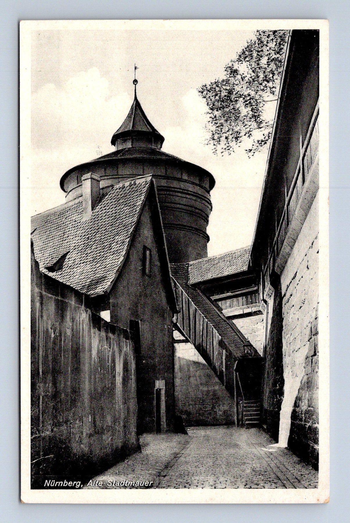 Pohlednice Německo Norimberk staré hradby (M30415)