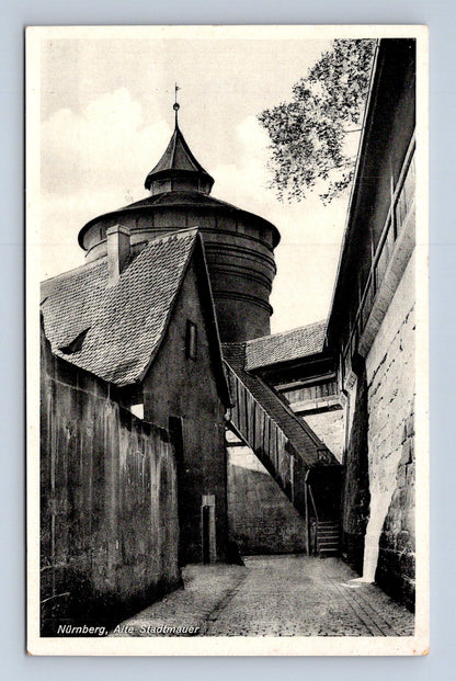 Pohlednice Německo Norimberk staré hradby (M30415)