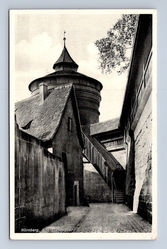 Pohlednice Německo Norimberk staré hradby (M30415)