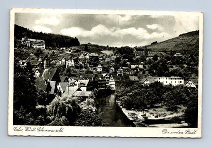 Pohlednice Německo Calw Die untere Stadt 1944 (M30417)