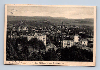 Pohlednice Německo Bad Wildungen pohled na město (M30432)