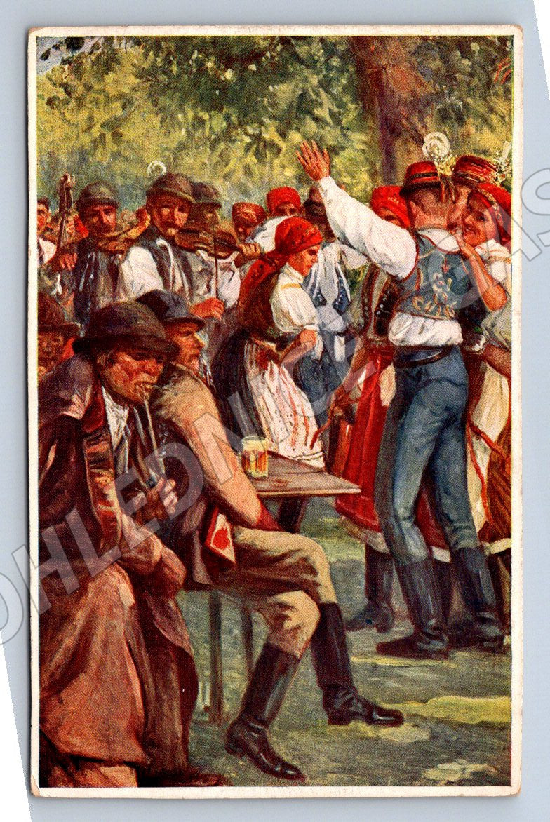 Postcard J Koudelka At the Music of Ethnography (M3044)