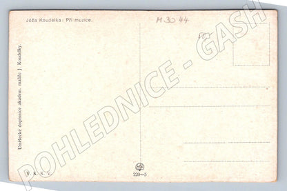 Postcard J Koudelka At the Music of Ethnography (M3044)